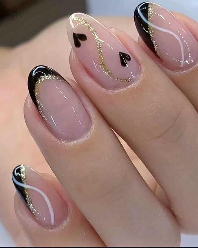 Luxury nail service with premium treatment